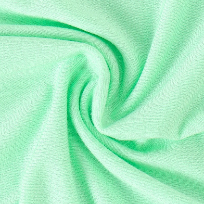 Girls 2T-10Y Summer Bamboo Twirl Dress Short Sleeve Mint Green